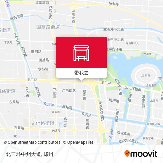 北三环中州大道地图