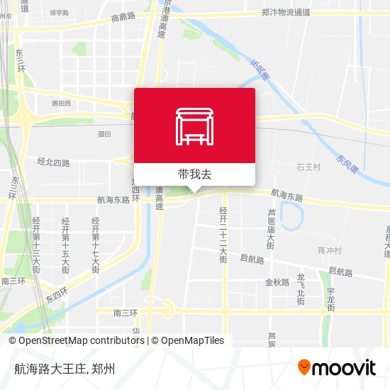 航海路大王庄地图