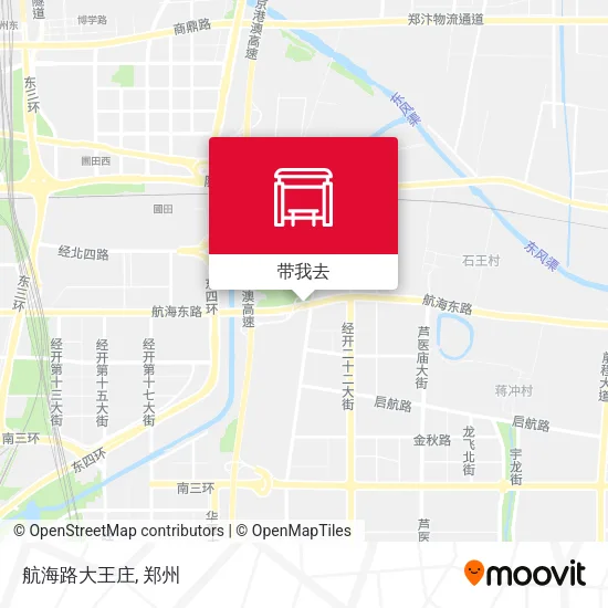 航海路大王庄地图