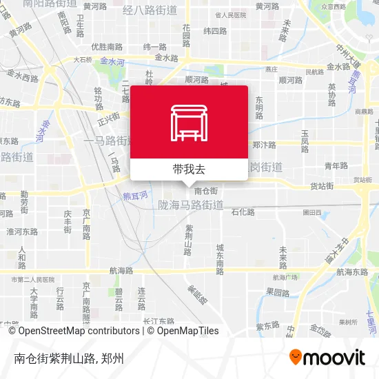 南仓街紫荆山路地图