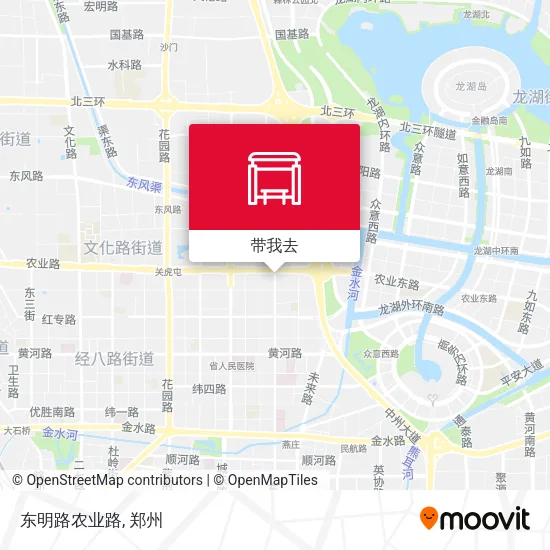 东明路农业路地图