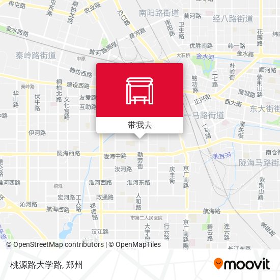 桃源路大学路地图