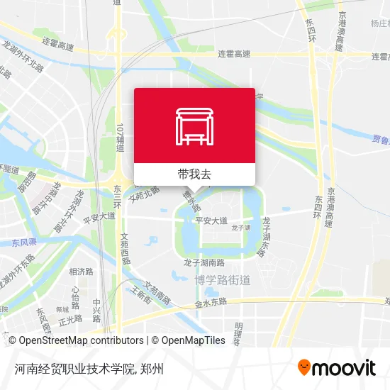 河南经贸职业技术学院地图