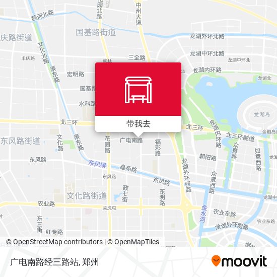 广电南路经三路站地图