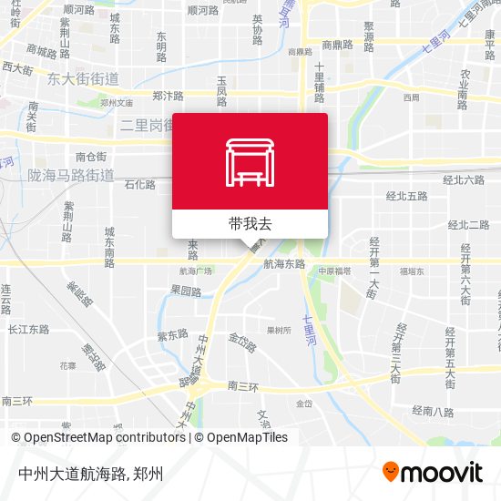 中州大道航海路地图