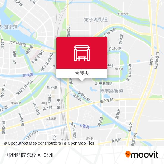 郑州航院东校区地图