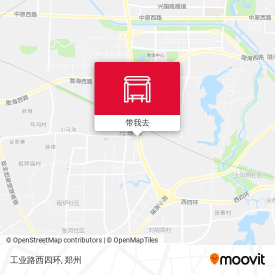 工业路西四环地图