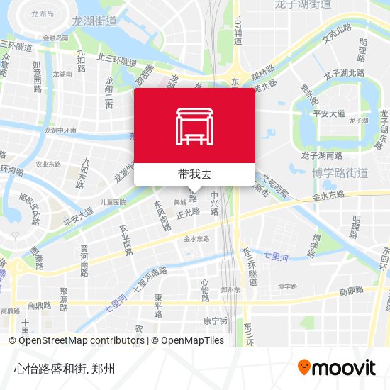 心怡路盛和街地图