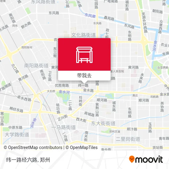 纬一路经六路地图