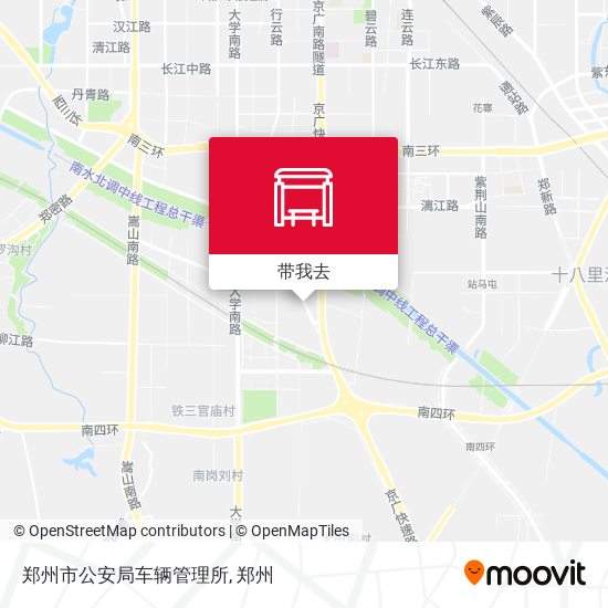 郑州市公安局车辆管理所地图