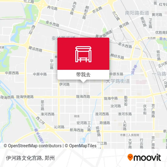 伊河路文化宫路地图