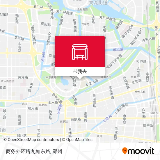 商务外环路九如东路地图