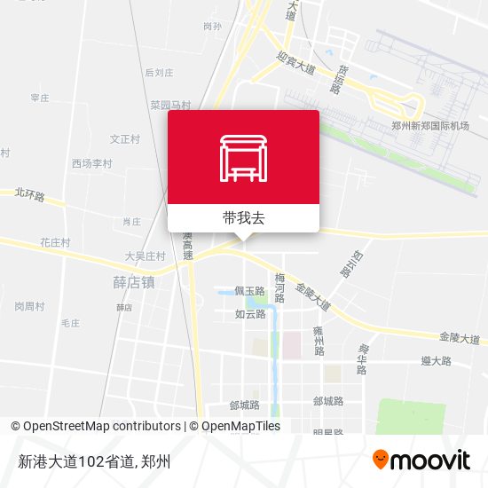 新港大道102省道地图