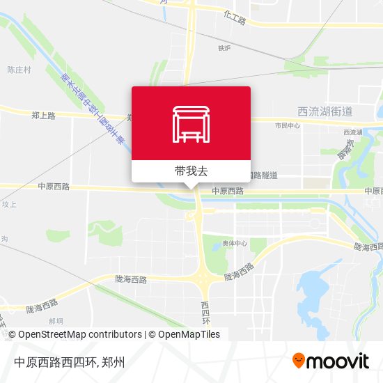 中原西路西四环地图