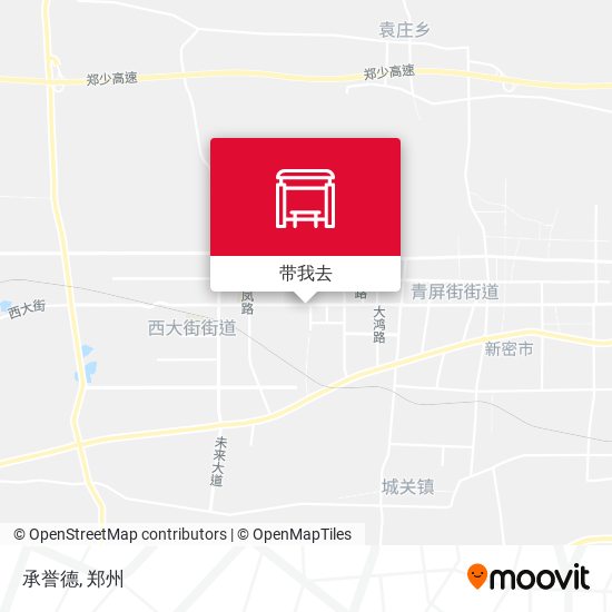 承誉德地图