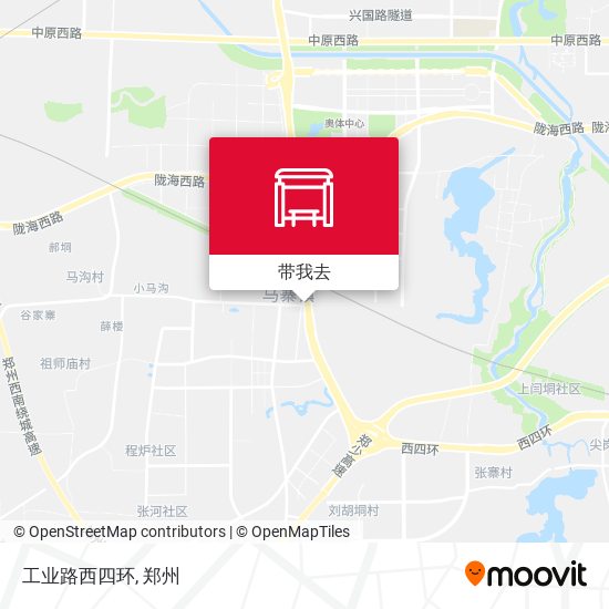 工业路西四环地图