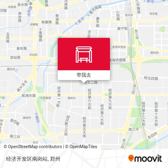 经济开发区南岗站地图