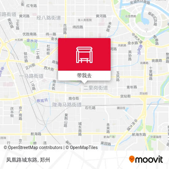 凤凰路城东路地图