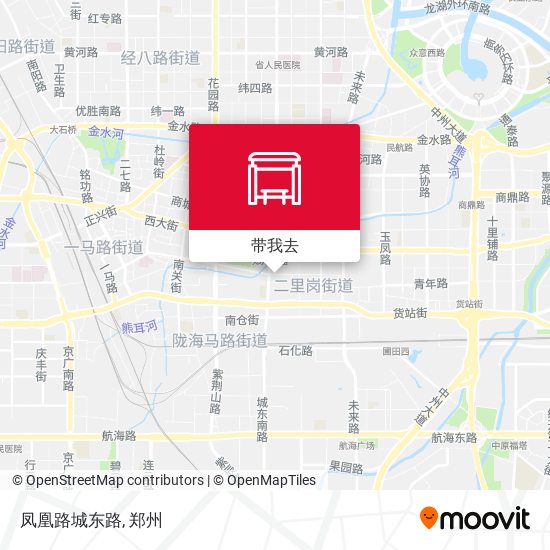 凤凰路城东路地图