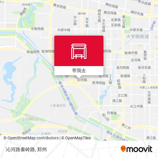沁河路秦岭路地图