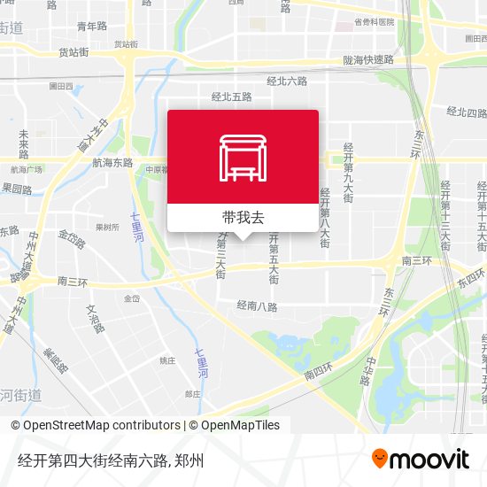 经开第四大街经南六路地图