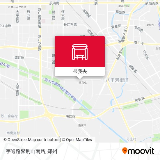 宇通路紫荆山南路地图