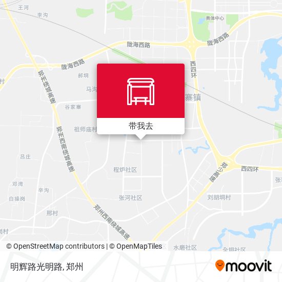 明辉路光明路地图