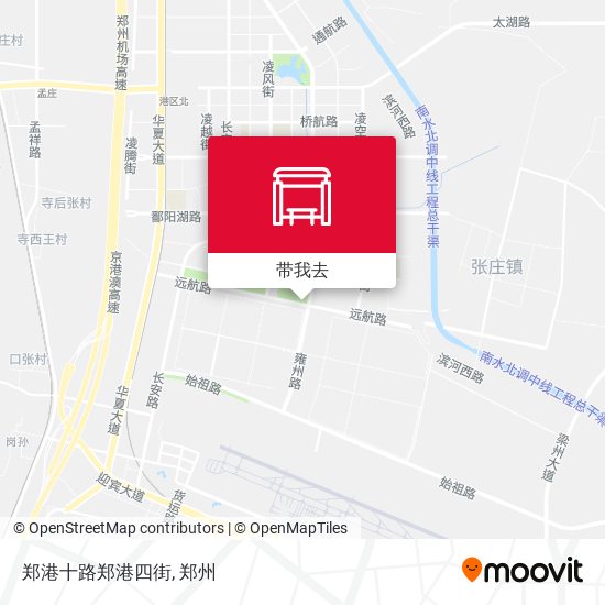 郑港十路郑港四街地图