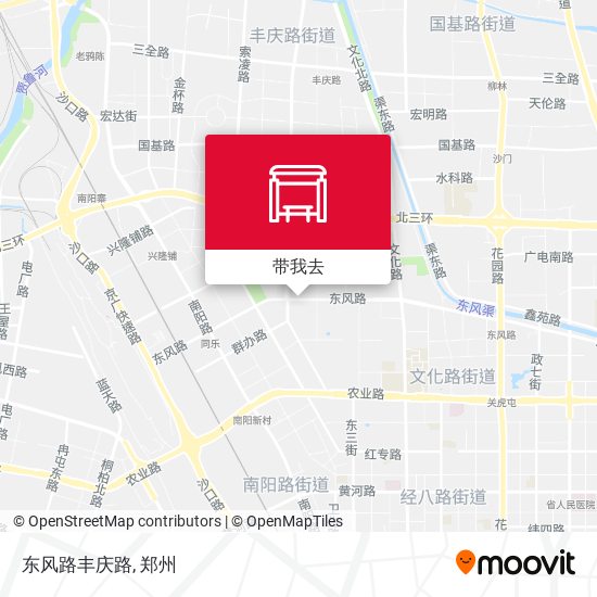 东风路丰庆路地图