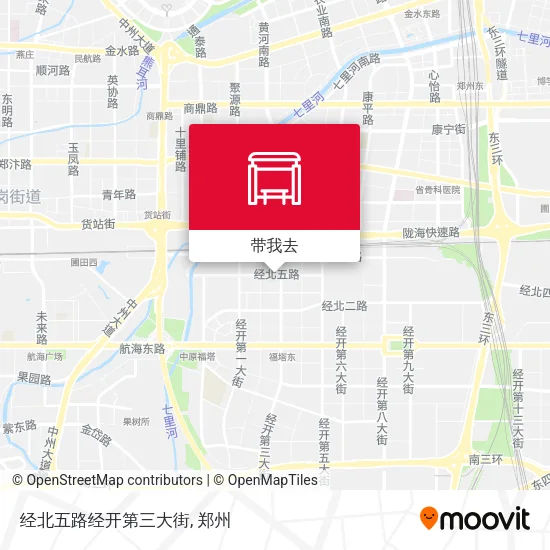经北五路经开第三大街地图