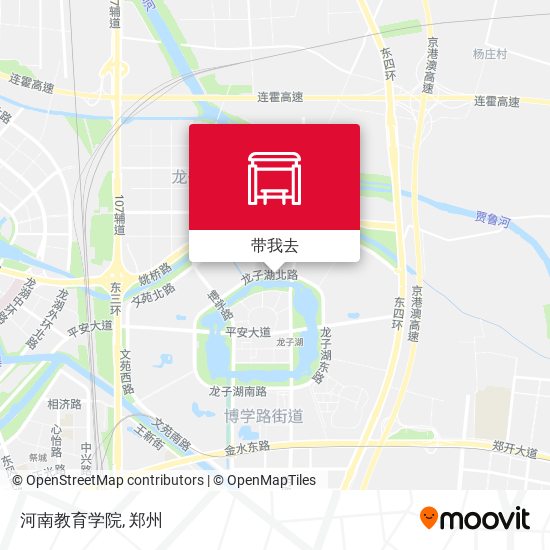 河南教育学院地图