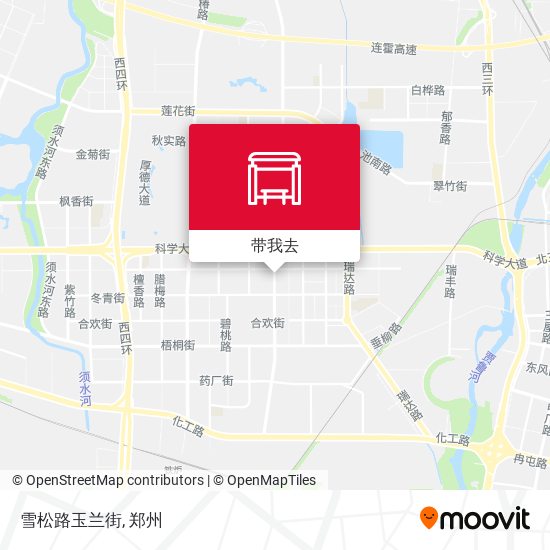 雪松路玉兰街地图