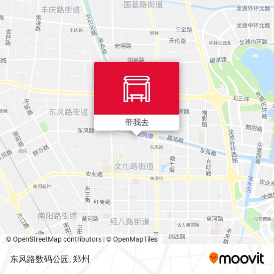 东风路数码公园地图