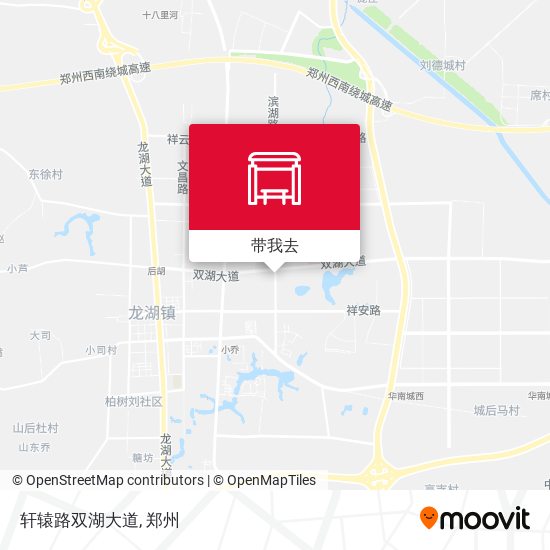 轩辕路双湖大道地图