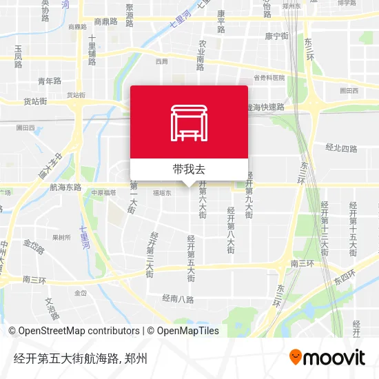 经开第五大街航海路地图