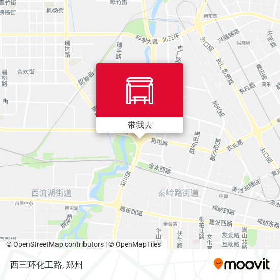 西三环化工路地图