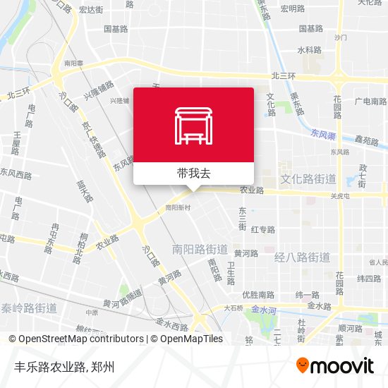 丰乐路农业路地图