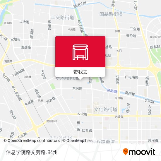 信息学院路文劳路地图