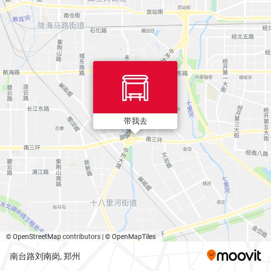 南台路刘南岗地图