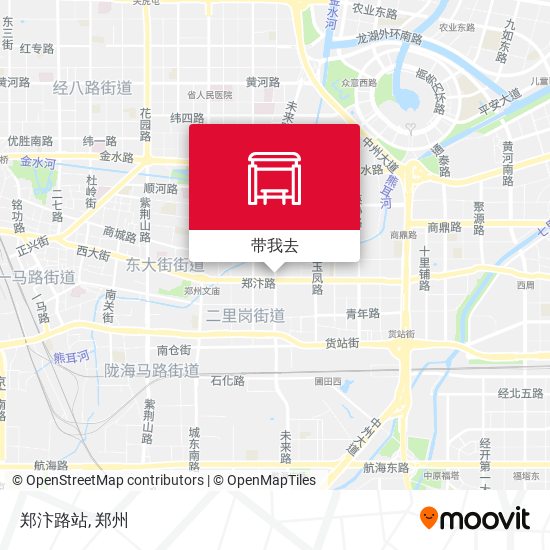 郑汴路站地图