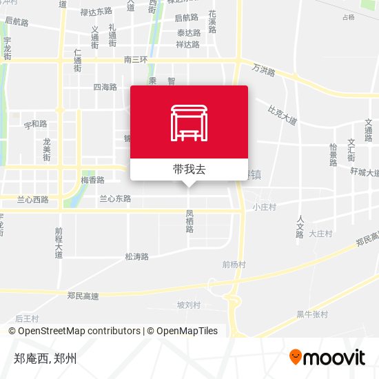 郑庵西地图