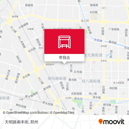 天明路南丰街地图