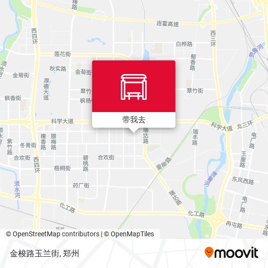 金梭路玉兰街地图