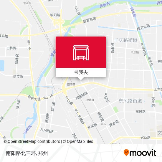 南阳路北三环地图