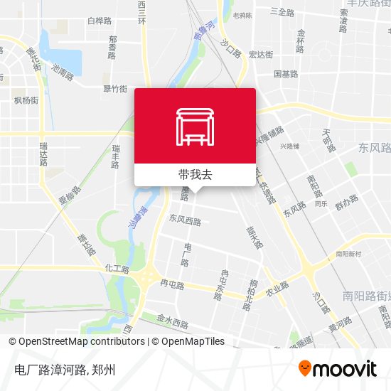 电厂路漳河路地图