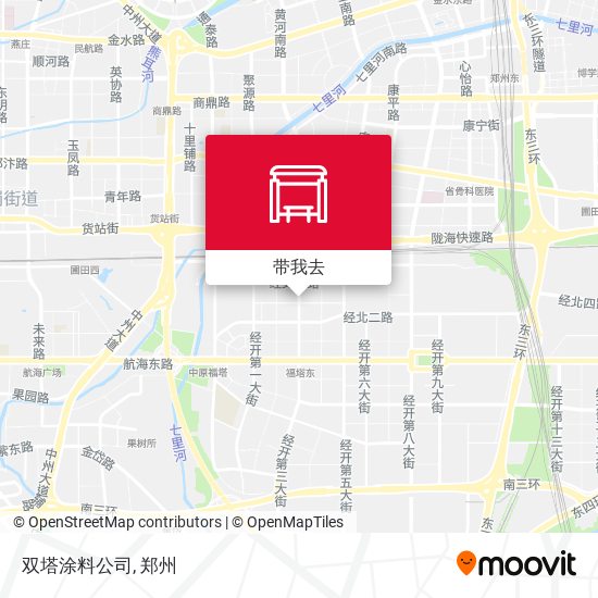 双塔涂料公司地图