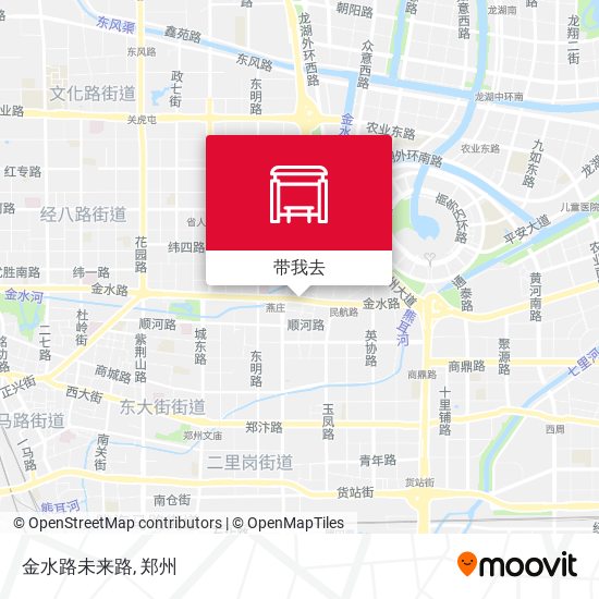 金水路未来路地图