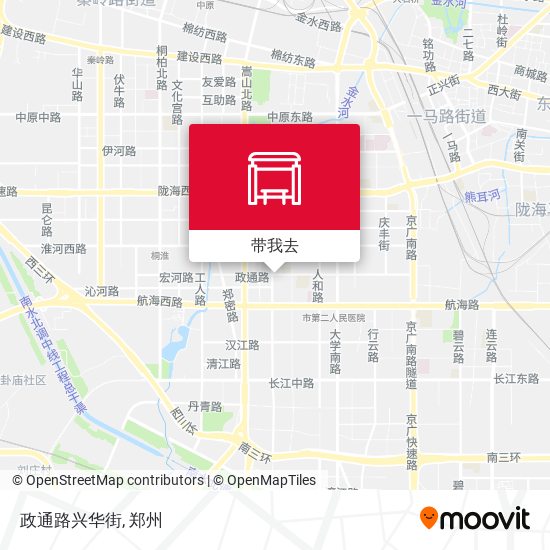 政通路兴华街地图