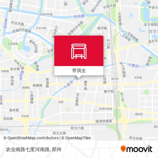 农业南路七里河南路地图