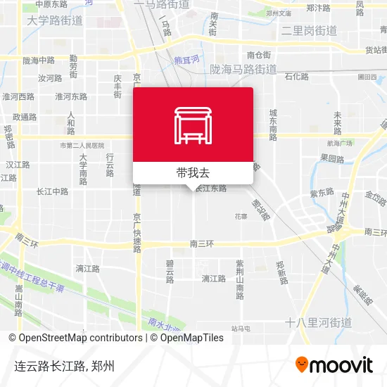 连云路长江路地图